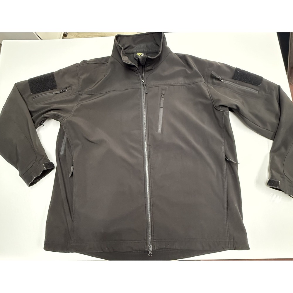 Condor Phantom 606 Softshell Jacket Mens XXXL Black Good Tactical Full Zip